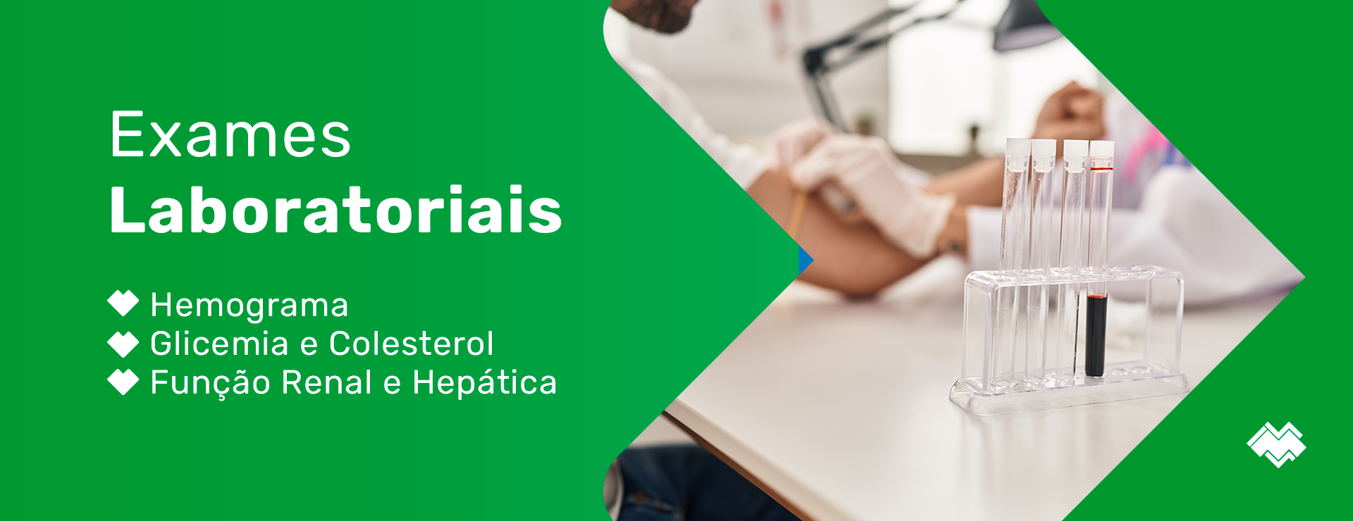 Exames laboratoriais na Clínica IMS